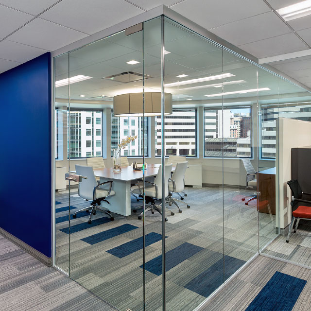 ALUR Glass and Modular Dividing Wall